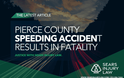 Pierce County Speeding Accident Results in Fatality